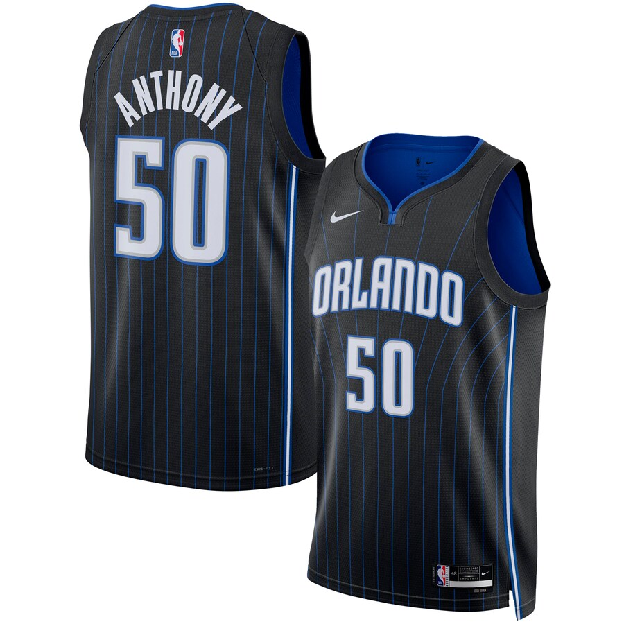 Unisex Orlando Magic Cole Anthony Nike Black Swingman Jersey - Icon Edition - Puhuasuan