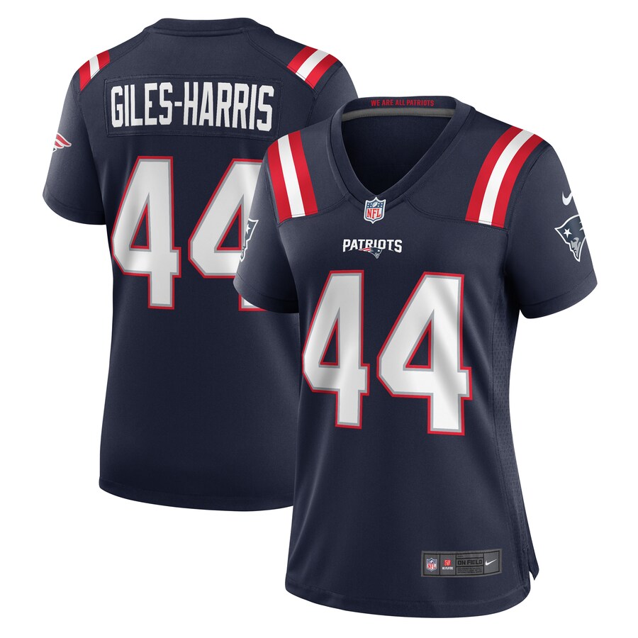 Women's New England Patriots Joe Giles-Harris Nike  Navy Team Game Jersey - Puhuasuan
