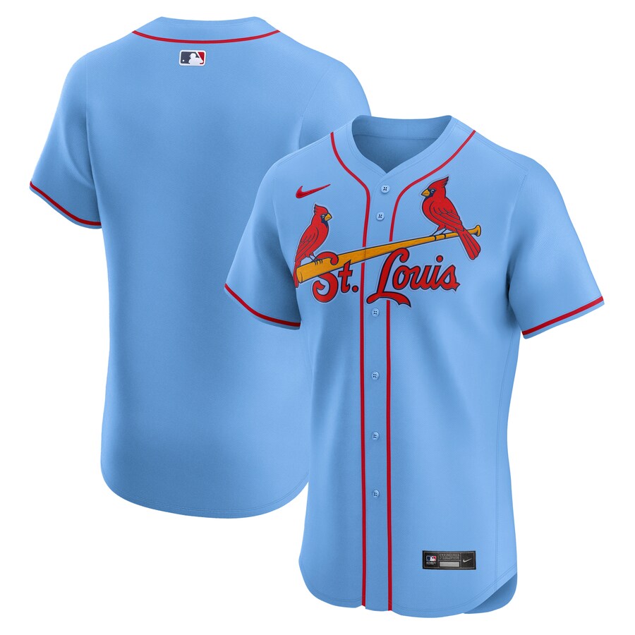 Men's St. Louis Cardinals Nike Royal Home Elite Jersey - Puhuasuan