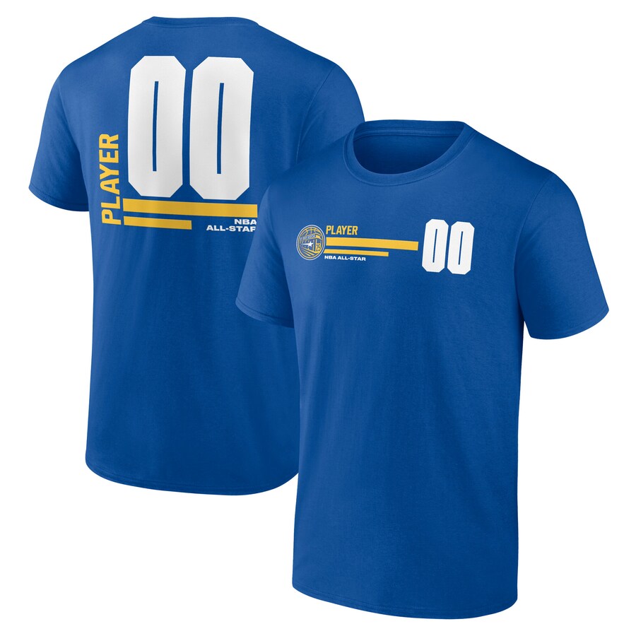 Men's Royal 2025 NBA All-Star Pick-A-Player T-Shirt - Puhuasuan