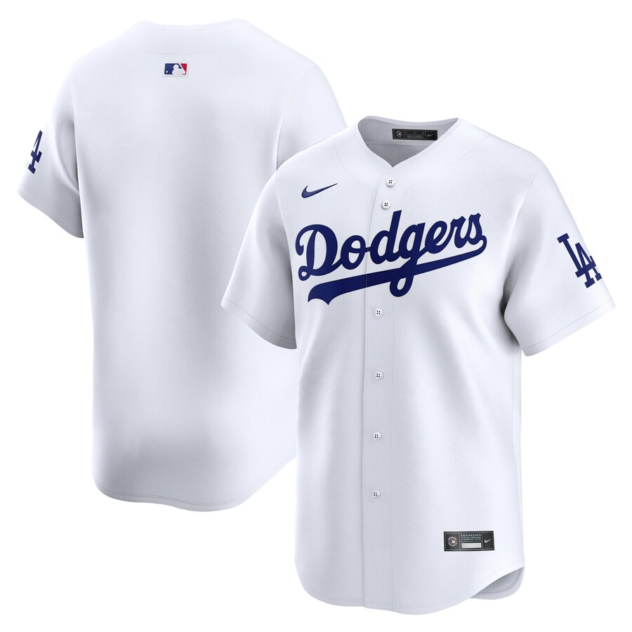 Youth Los Angeles Dodgers Nike White Home Limited Jersey - Puhuasuan