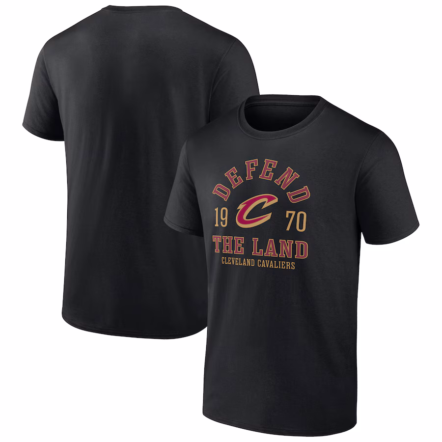 Men's Cleveland Cavaliers Black The Extras T-Shirt - Puhuasuan