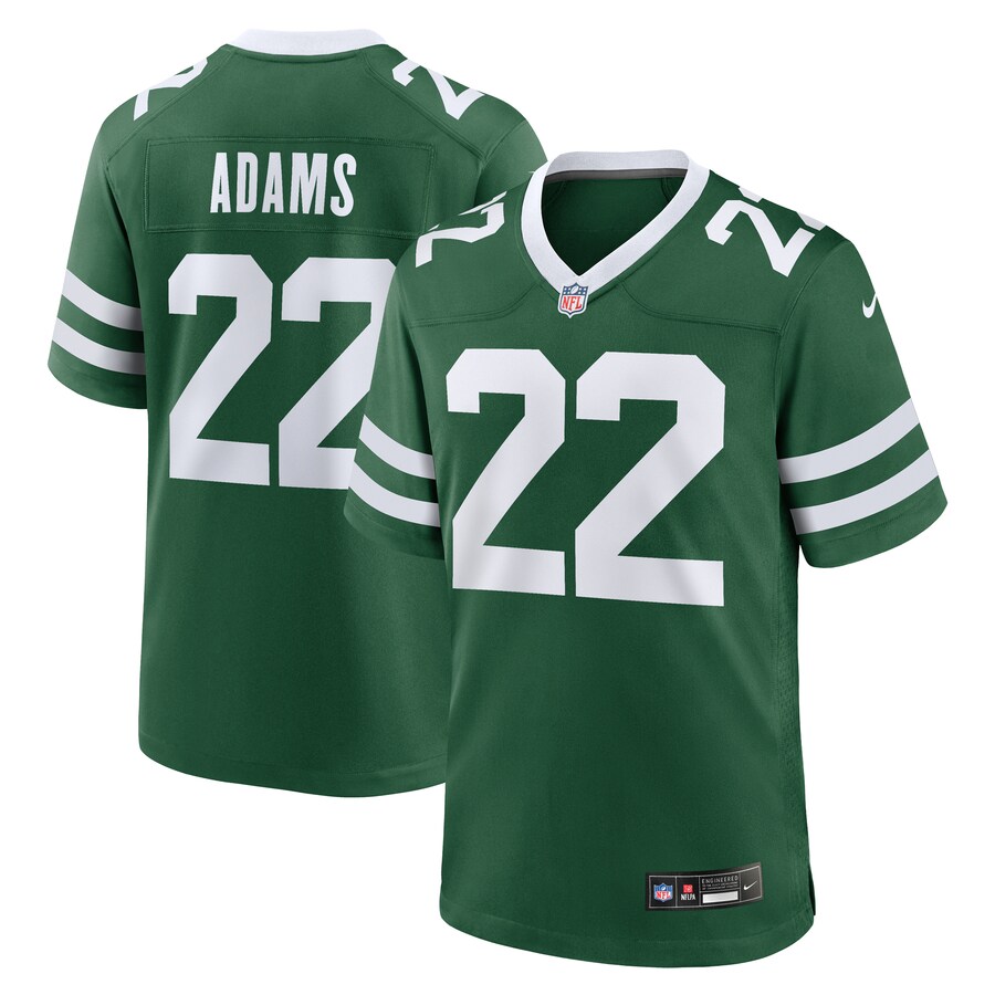 Men's New York Jets Tony Adams Nike Legacy Green Team Game Jersey - Puhuasuan