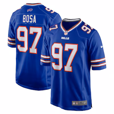 Men's Buffalo Bills Joey Bosa Nike Royal Game Player Jersey - Puhuasuan