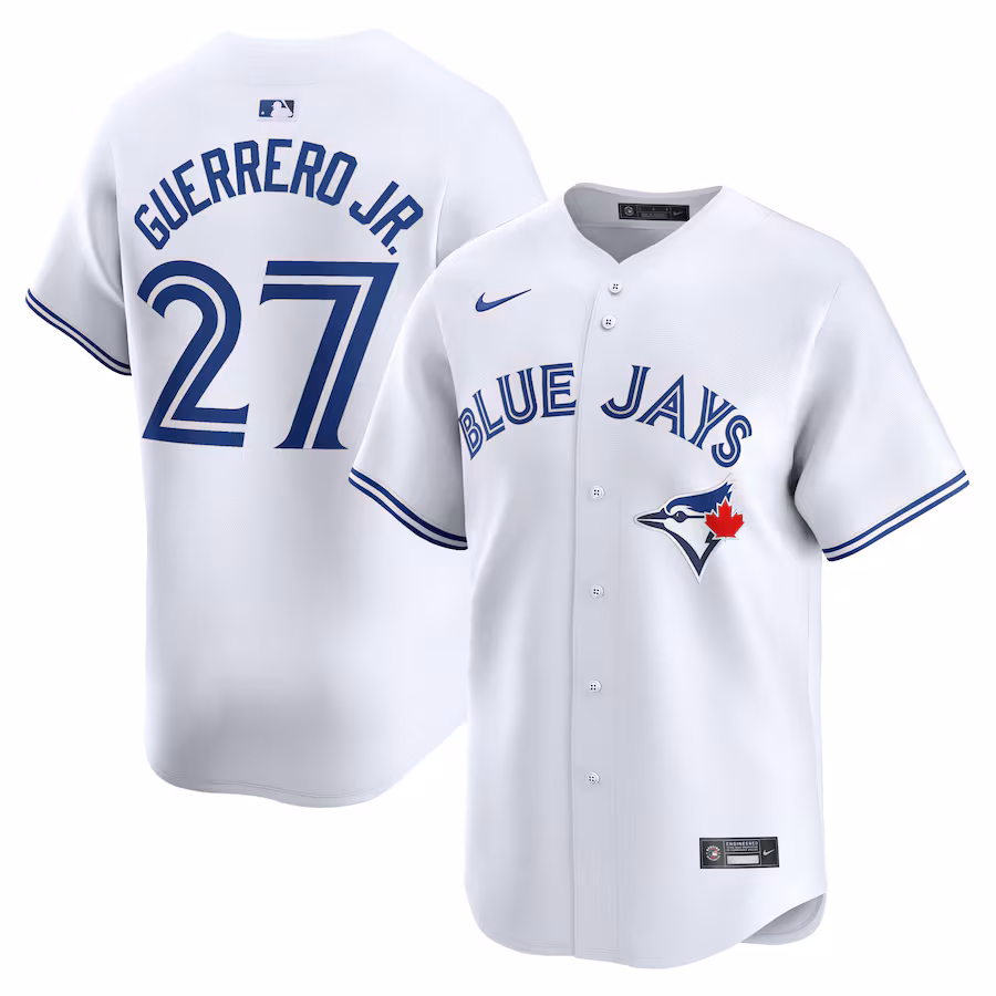 Youth Toronto Blue Jays Vladimir Guerrero Jr. Nike White Home Limited Player Jersey - Puhuasuan