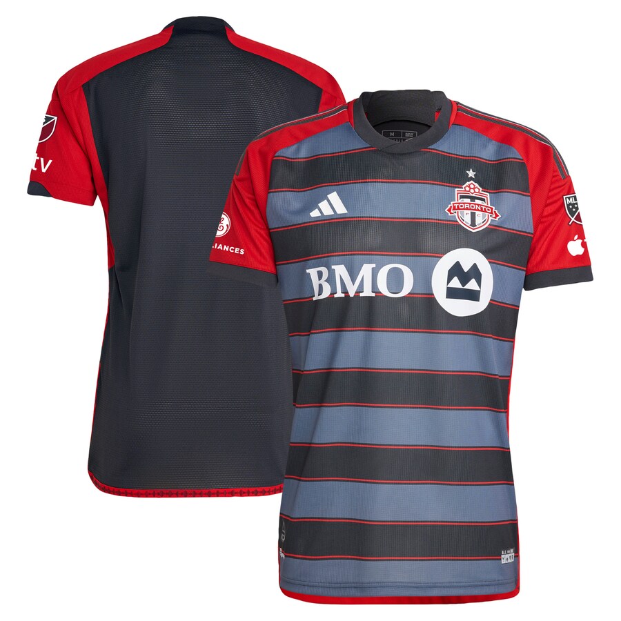 Men's Toronto FC adidas Gray 2023 Club Kit Authentic Jersey - Puhuasuan