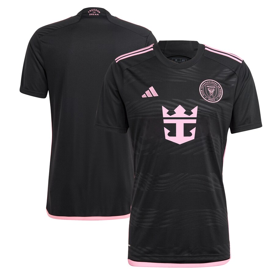 Men's Inter Miami CF  adidas Black 2024 La Noche Replica Jersey - Puhuasuan
