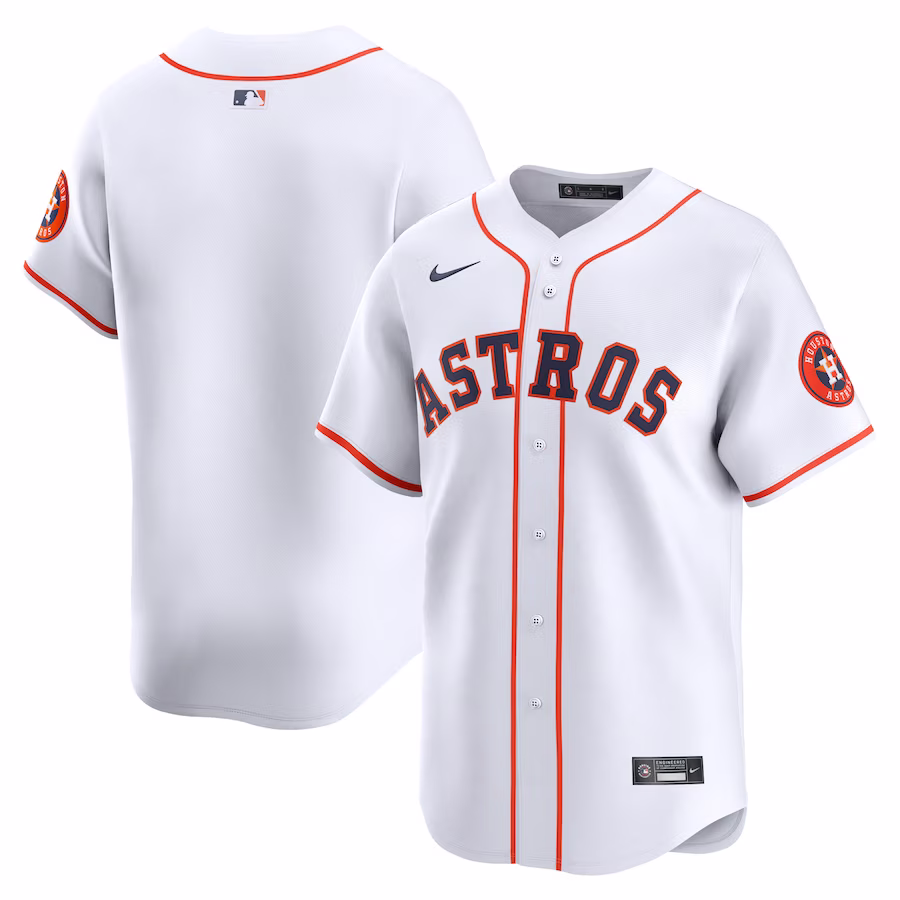 Youth Houston Astros Nike White Home Limited Jersey - Puhuasuan