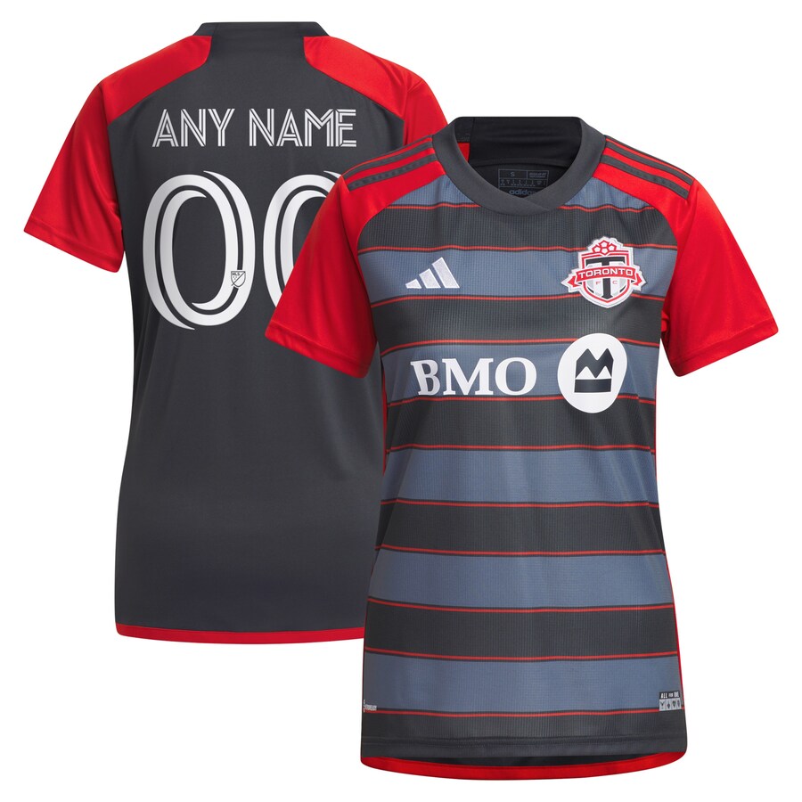 Women's Toronto FC adidas Gray 2023 Club Kit Replica Custom Jersey - Puhuasuan