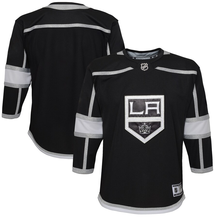 Youth Los Angeles Kings Black Home Premier Jersey - Puhuasuan
