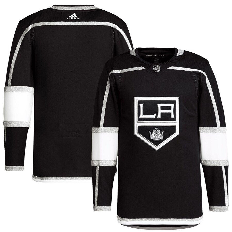 Men's Los Angeles Kings adidas Black Home Primegreen Authentic Pro Blank Jersey - Puhuasuan