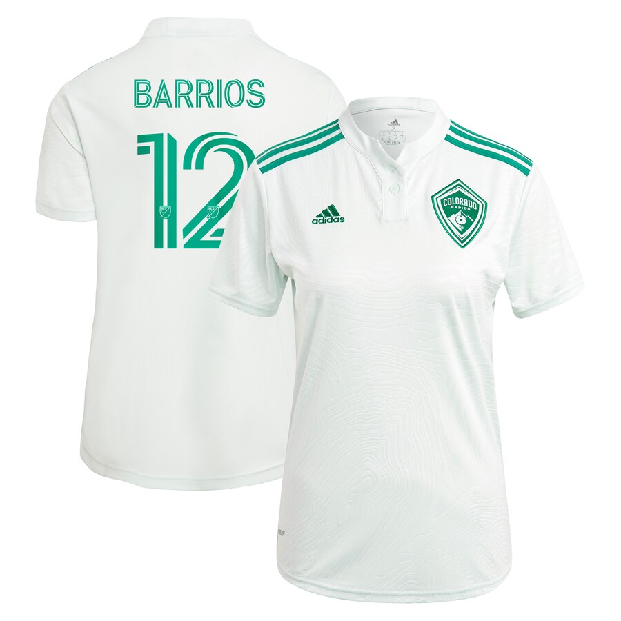 Women's Colorado Rapids Michael Barrios adidas Green 2021 Class Five Replica Player Jersey - Puhuasuan