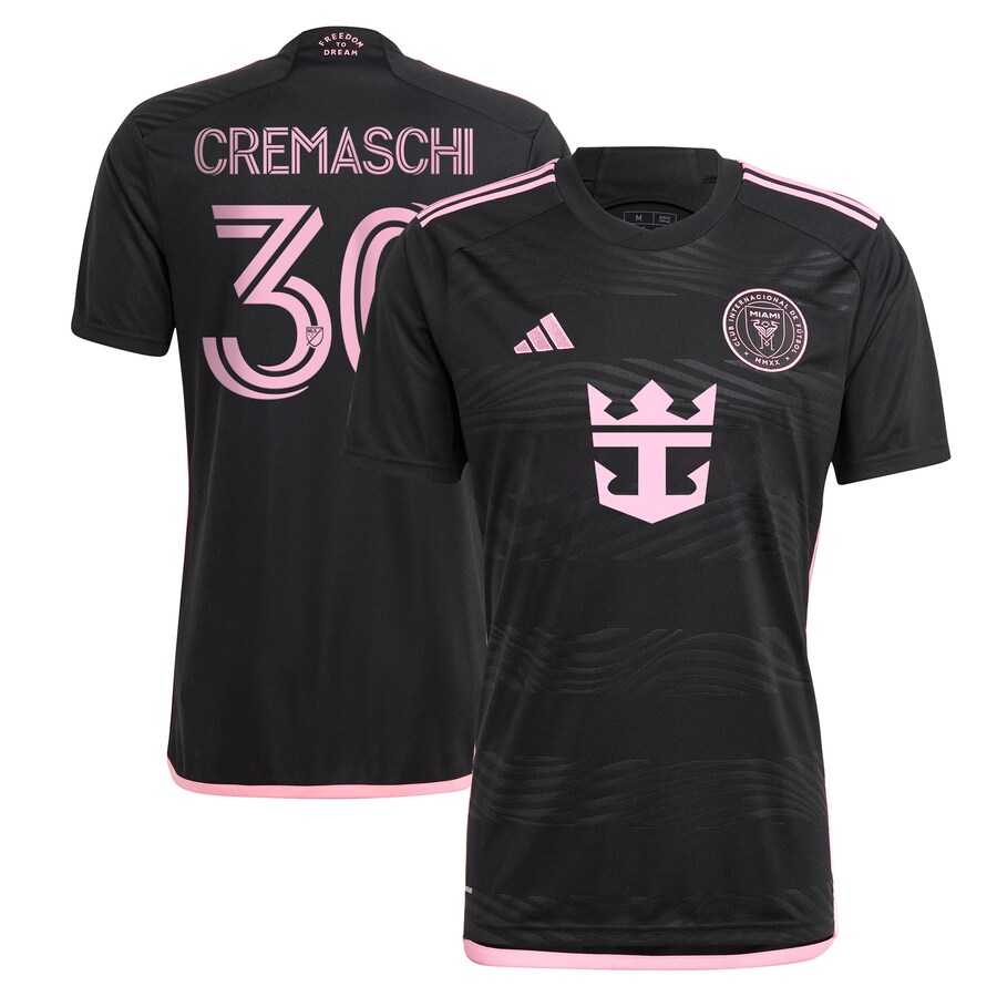 Men's Inter Miami CF Benjamin Cremaschi adidas Black 2024 La Noche Replica Player Jersey - Puhuasuan