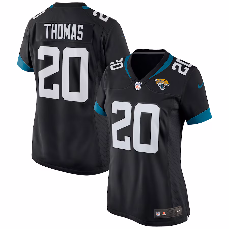Women's Jacksonville Jaguars Daniel Thomas Nike Black Game Jersey - Puhuasuan
