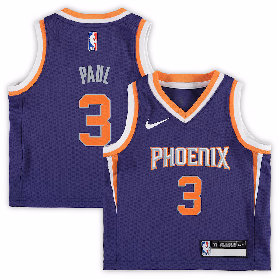 Toddler Phoenix Suns Chris Paul Nike Purple Replica Jersey - Icon Edition - Puhuasuan