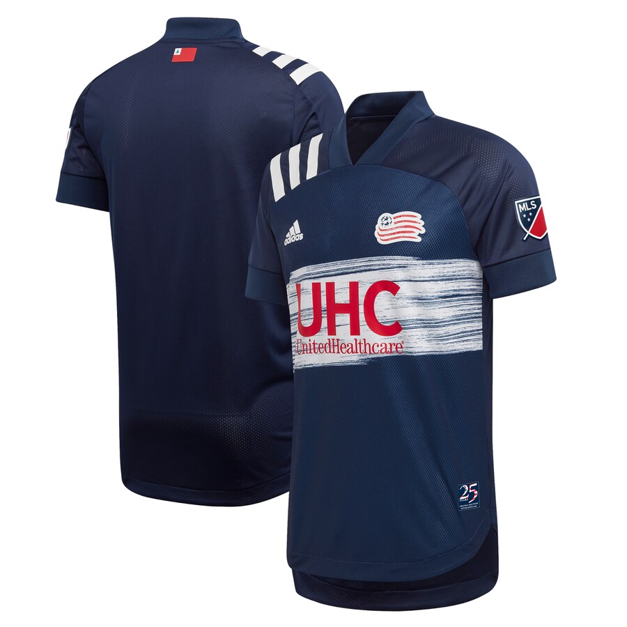 Men's New England Revolution adidas Navy 2021 Primary Authentic Jersey - Puhuasuan