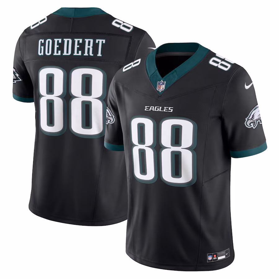 Men's Philadelphia Eagles Dallas Goedert Nike Black Alternate Vapor F.U.S.E. Limited Jersey - Puhuasuan