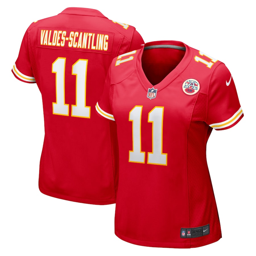 Women's Kansas City Chiefs Marquez Valdes-Scantling Nike Red Game Jersey - Puhuasuan
