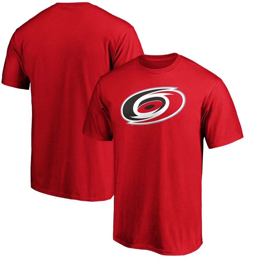 Men's Carolina Hurricanes Red Logo T-Shirt - Puhuasuan