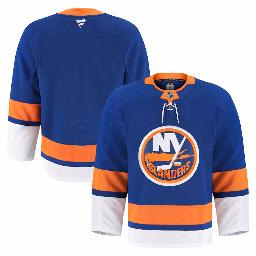 Men's New York Islanders Fanatics Royal Home Authentic Pro Jersey - Puhuasuan