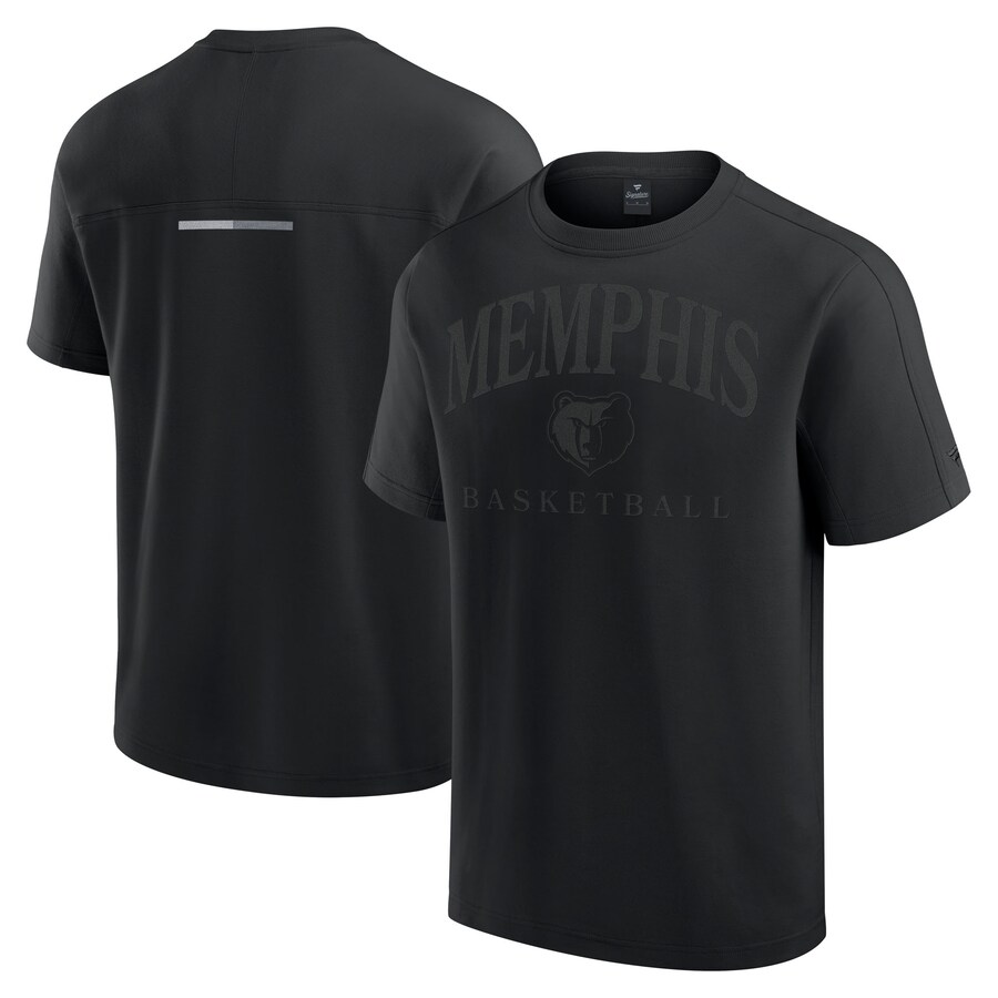 Men's Memphis Grizzlies Fanatics Black Flex Tri-Blend T-Shirt - Puhuasuan