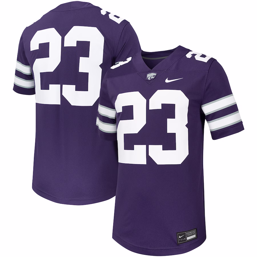 #23 Kansas State Wildcats Nike Untouchable Football Replica Jersey - Purple - Puhuasuan