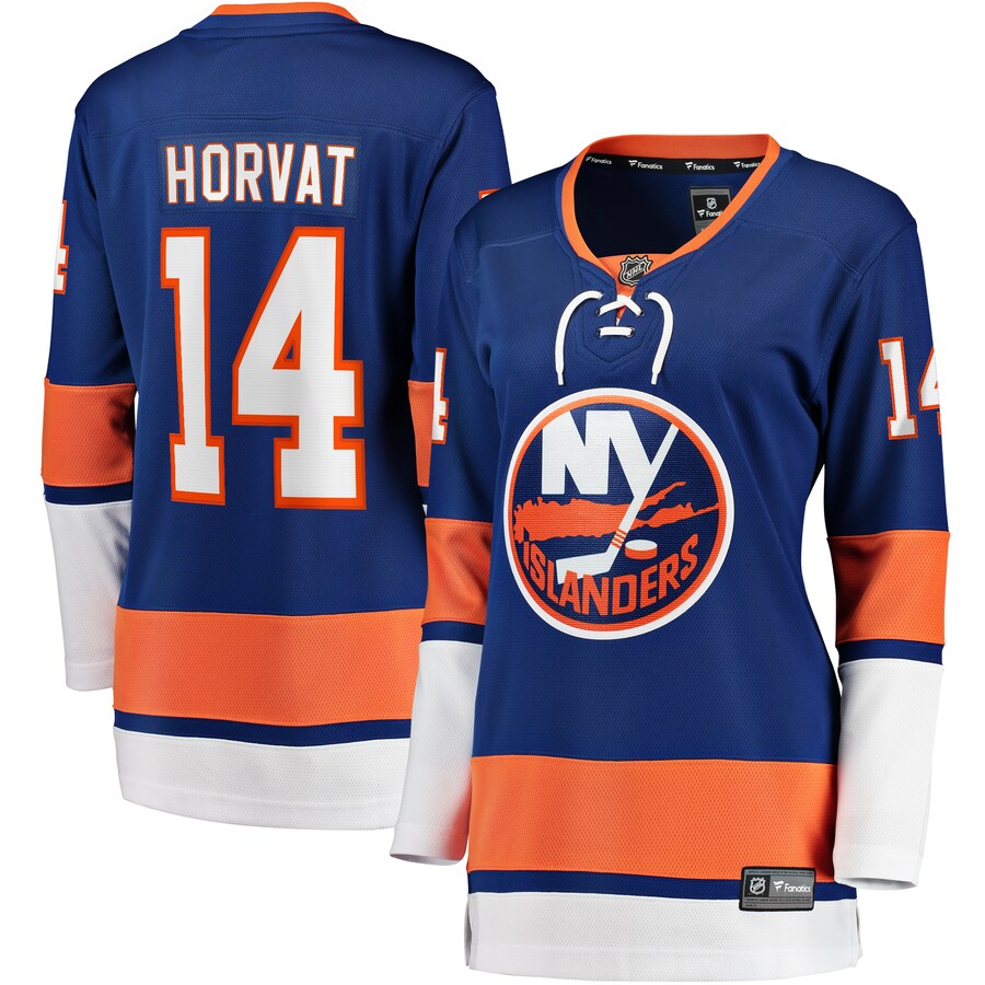 Women's New York Islanders Bo Horvat Fanatics Branded Blue Home Breakaway Jersey - Puhuasuan