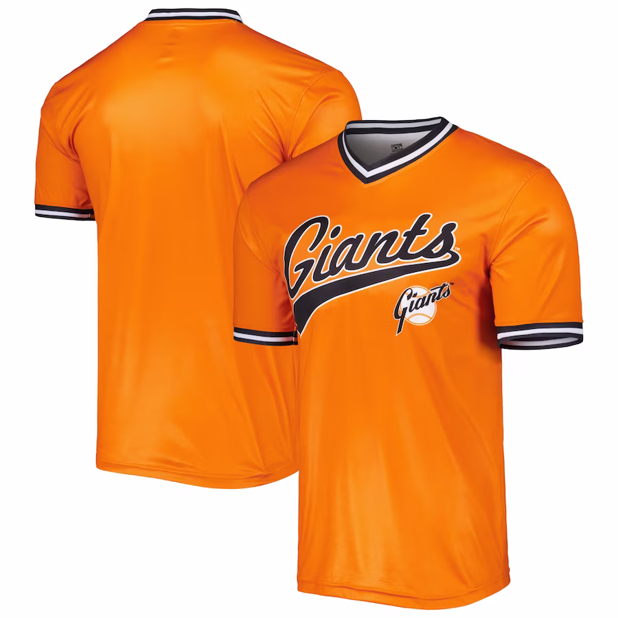 Men's San Francisco Giants Stitches Orange Cooperstown Collection Team Jersey - Puhuasuan