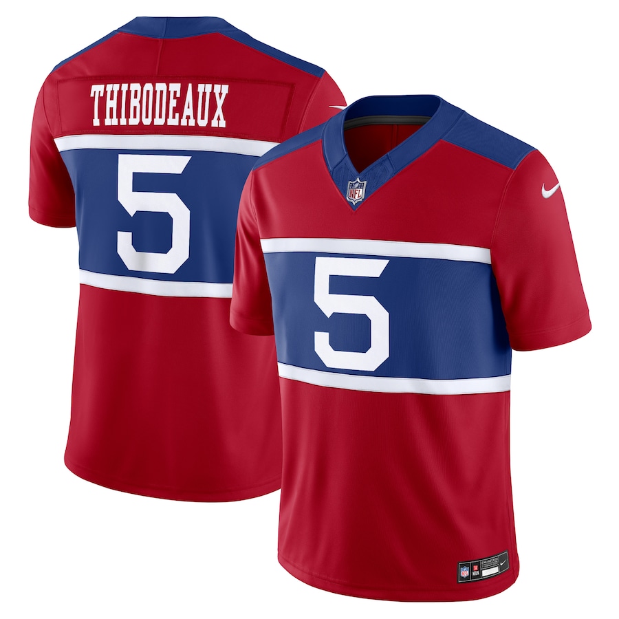 Men's New York Giants Kayvon Thibodeaux Nike Century Red Alternate Vapor F.U.S.E. Limited Jersey - Puhuasuan