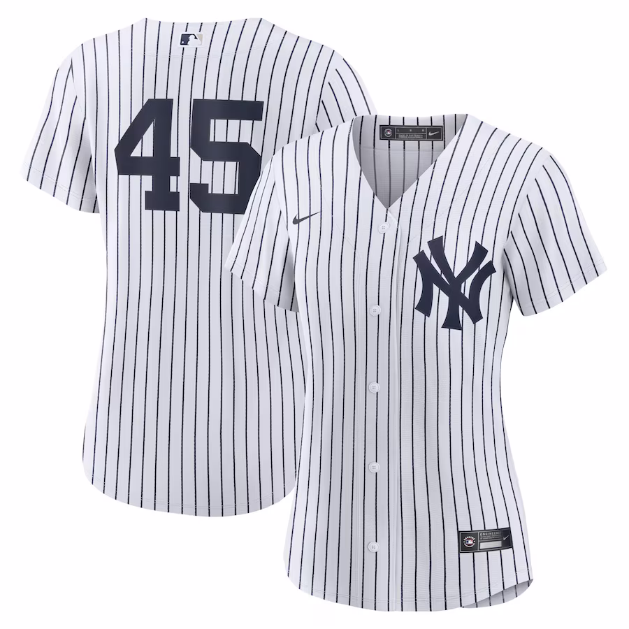 Women's New York Yankees Gerrit Cole Nike White Home Replica Player Jersey - Puhuasuan