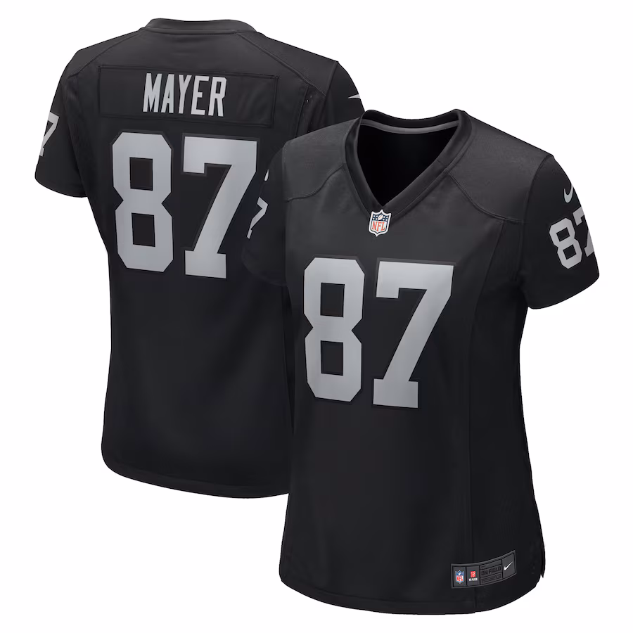 Women's Las Vegas Raiders Michael Mayer Nike Black Game Jersey - Puhuasuan