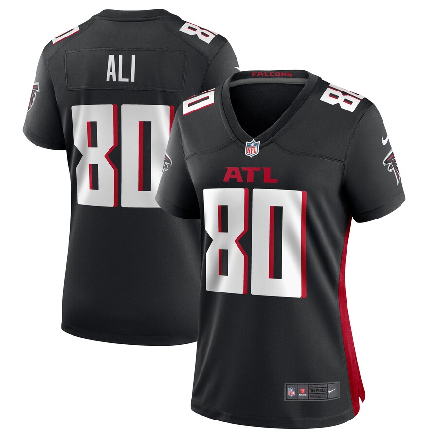 Women's Atlanta Falcons Josh Ali Nike  Black Team Game Jersey - Puhuasuan