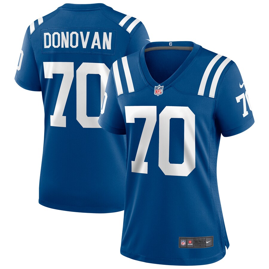 Women's Indianapolis Colts Art Donovan Nike Royal Game Retired Player Jersey - Puhuasuan