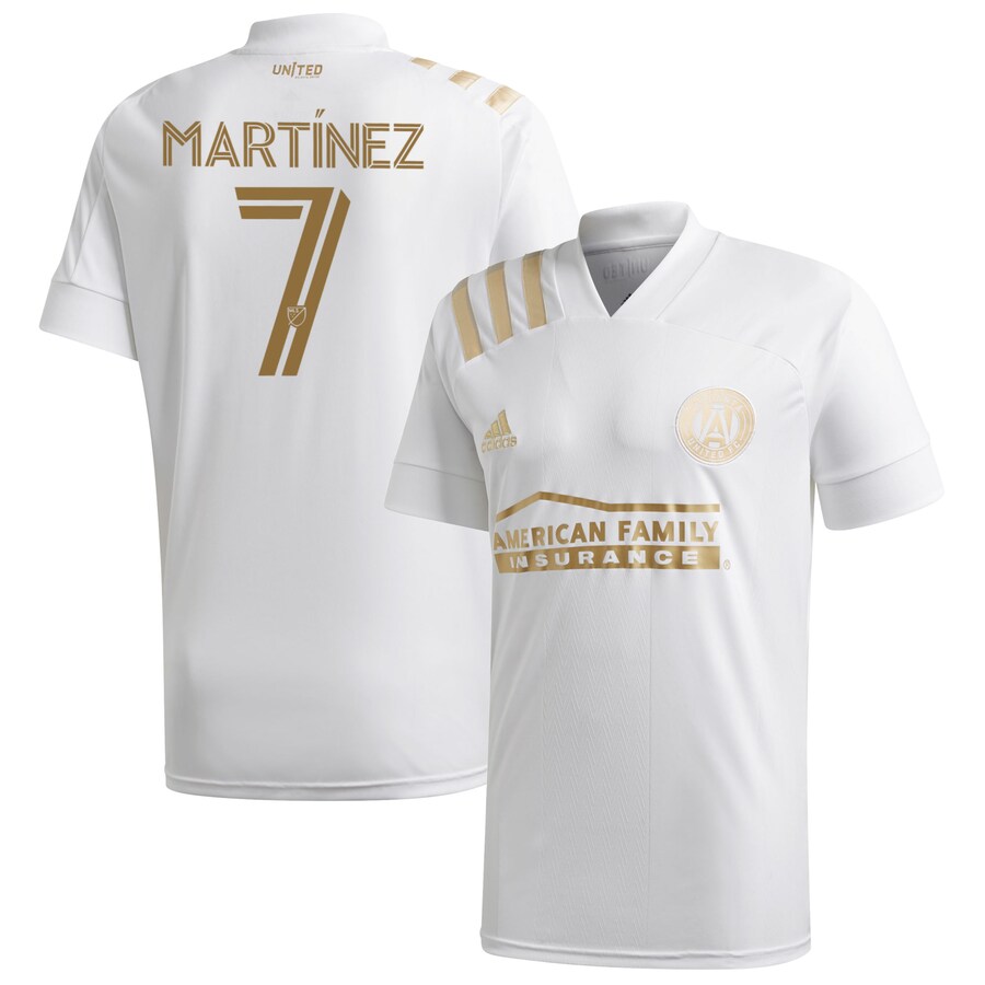 Men's Atlanta United FC Josef Martínez adidas White 2020 Kings Replica Jersey - Puhuasuan