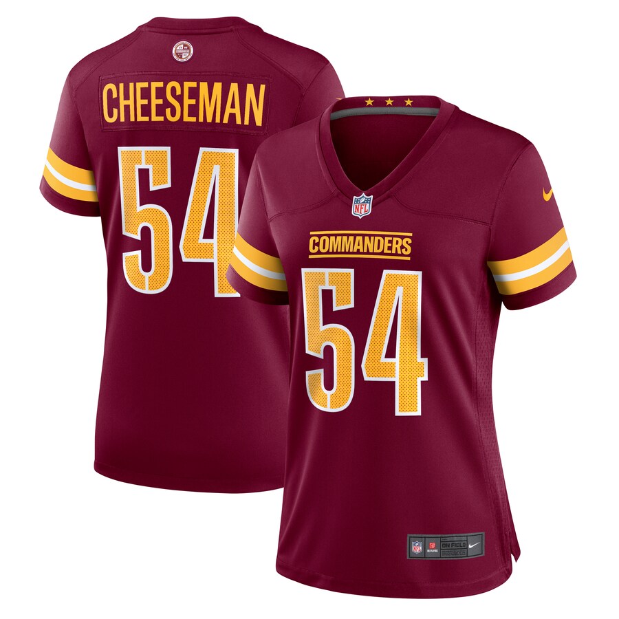 Women's Washington Commanders Camaron Cheeseman Nike  Burgundy  Game Jersey - Puhuasuan