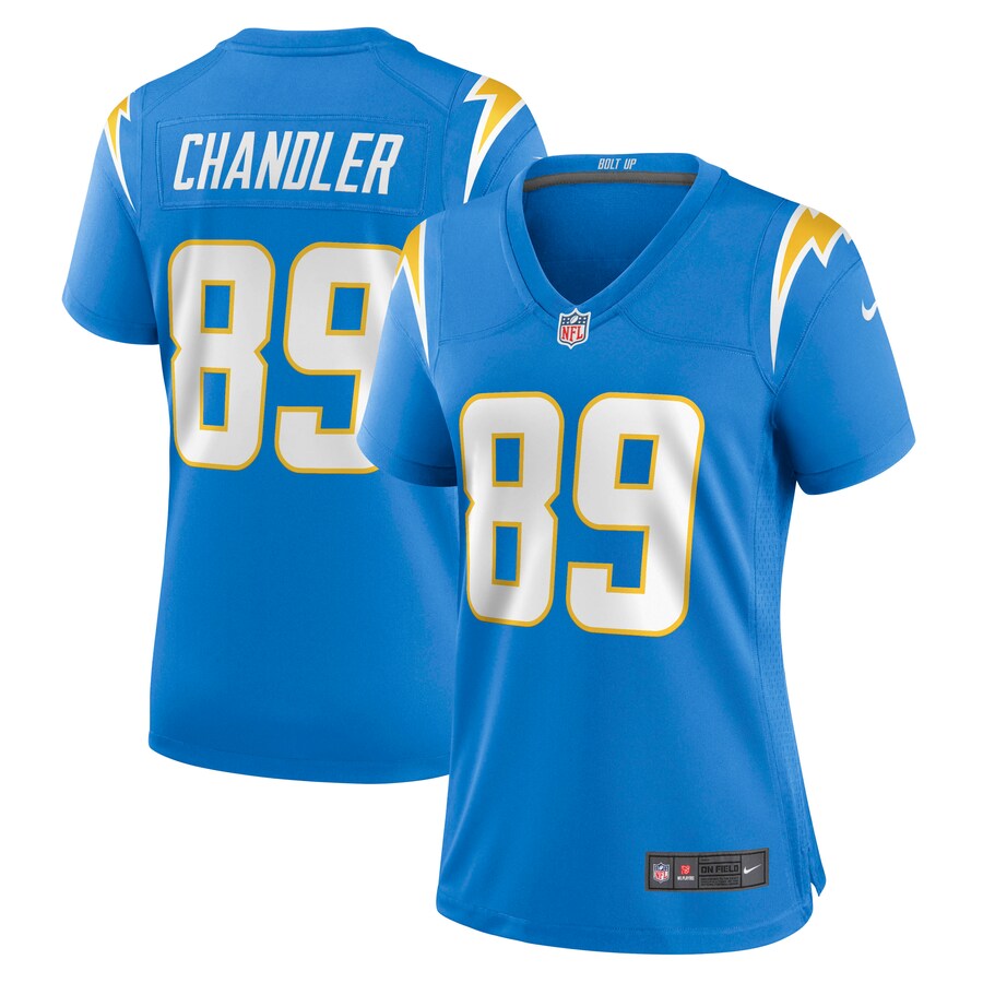 Women's Los Angeles Chargers Wes Chandler Nike Powder Blue Retired Player Jersey - Puhuasuan
