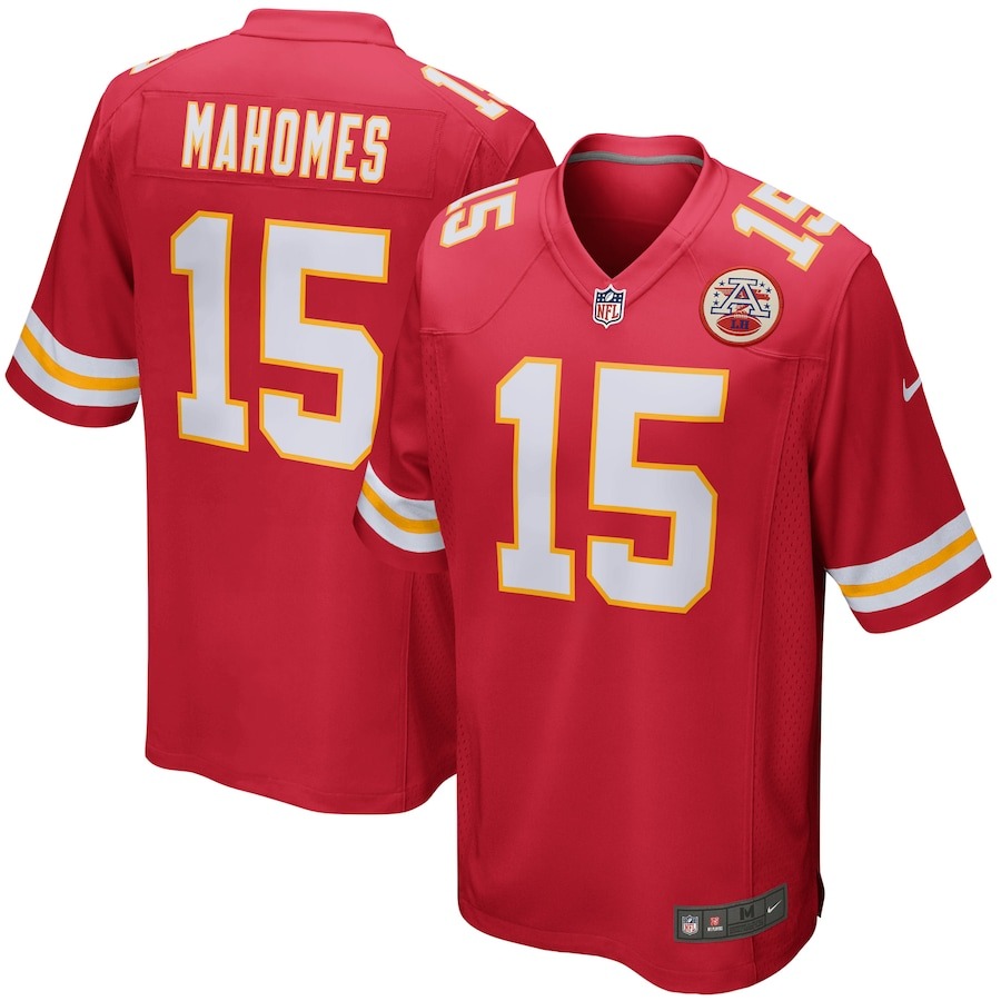 Youth Kansas City Chiefs Patrick Mahomes Nike Red Game Jersey - Puhuasuan