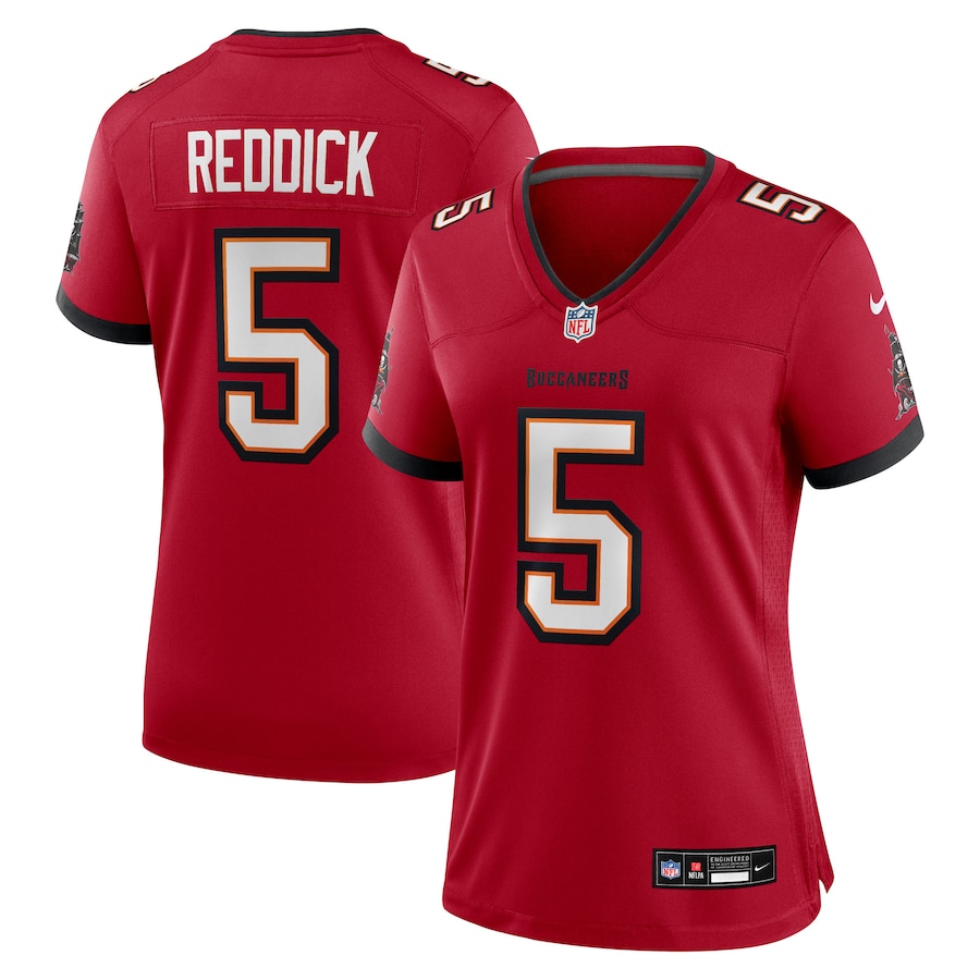 Women's Tampa Bay Buccaneers Haason Reddick Nike Red Team Game Jersey - Puhuasuan