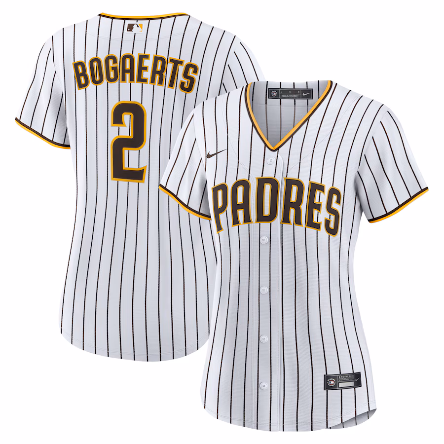 Women's San Diego Padres Xander Bogaerts Nike White Home Replica Jersey - Puhuasuan