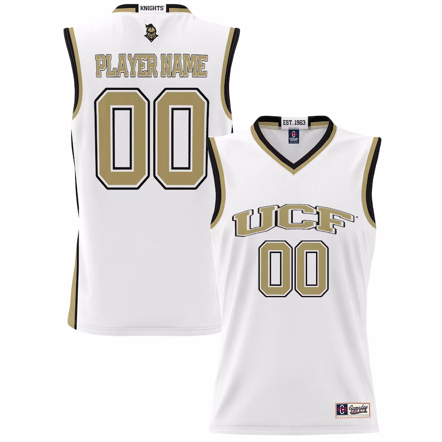 UCF Knights GameDay Greats Youth NIL Pick-A-Player Lightweight Basketball Jersey - Navy - Puhuasuan