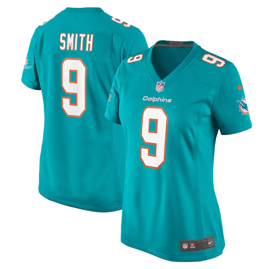 Women's Miami Dolphins Jonnu Smith Nike Aqua Game Jersey - Puhuasuan