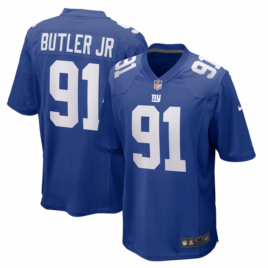 Men's New York Giants Vernon Butler Nike Royal Home Game Player Jersey - Puhuasuan