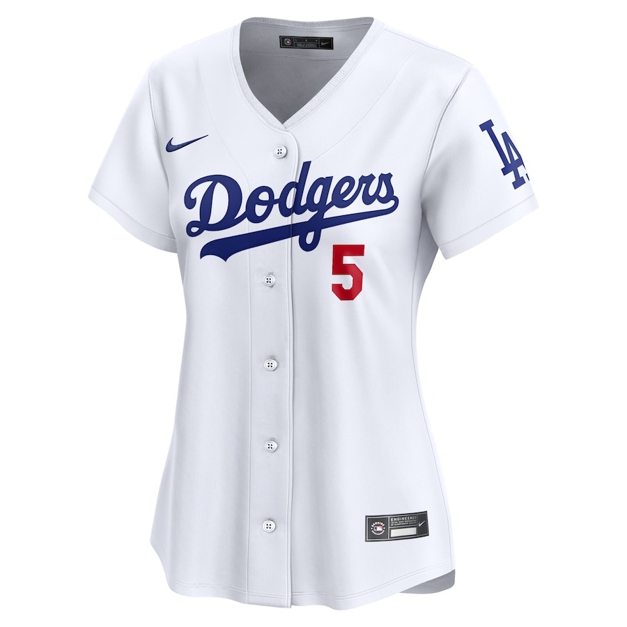 Women's Los Angeles Dodgers Freddie Freeman Nike White 2024 World Series Limited Player Jersey - Puhuasuan