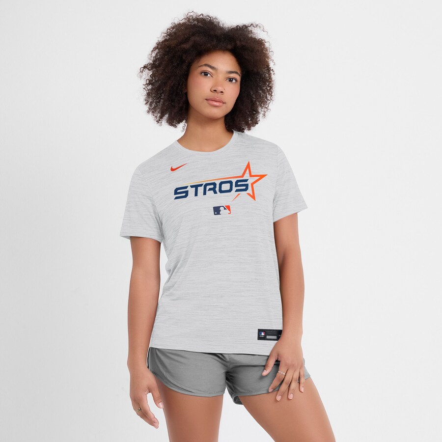 Women's Houston Astros Nike White 2025 City Connect Authentic Collection Velocity Performance T-Shirt - Puhuasuan