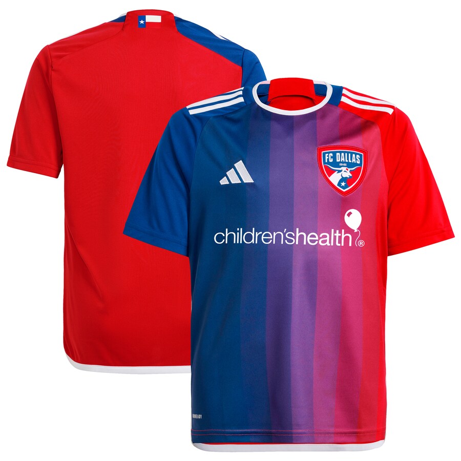 Youth FC Dallas  adidas Navy 2024 After Burner Replica Jersey - Puhuasuan