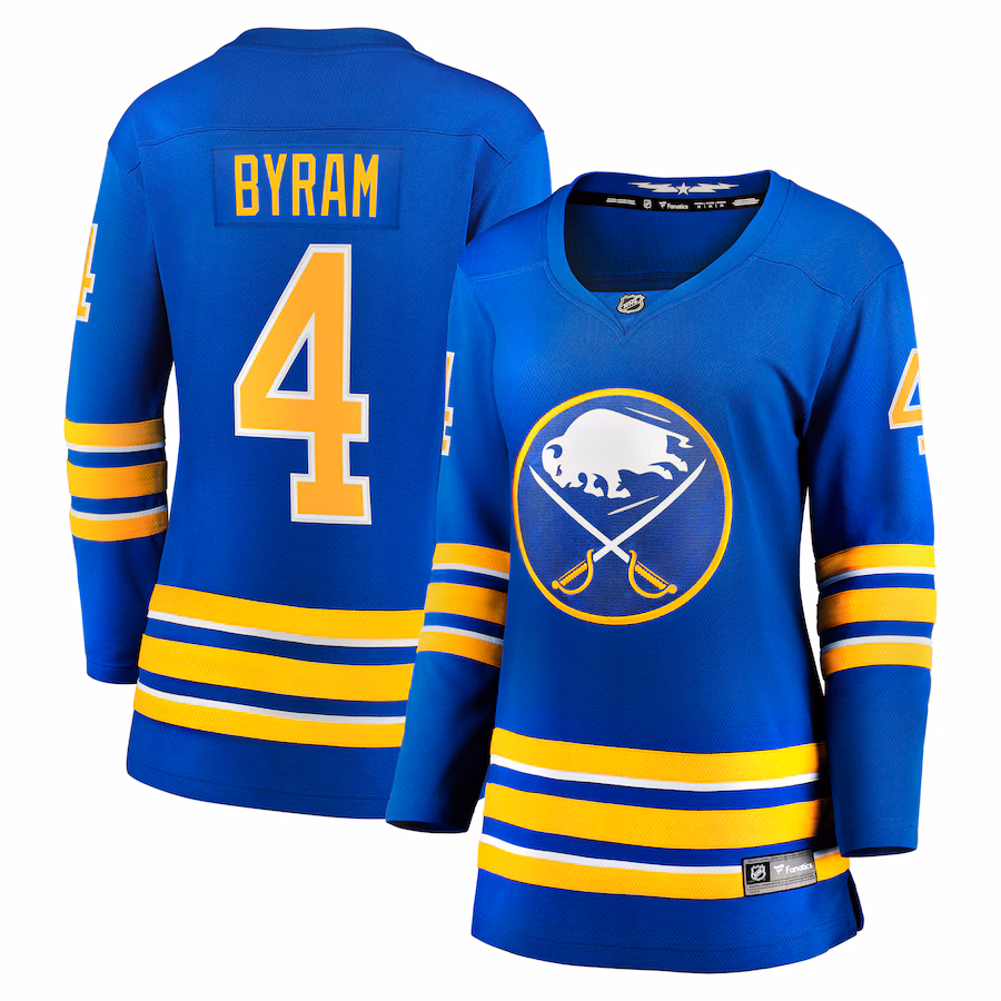 Women's Buffalo Sabres Bowen Byram Fanatics Royal Home Breakaway Player Jersey - Puhuasuan