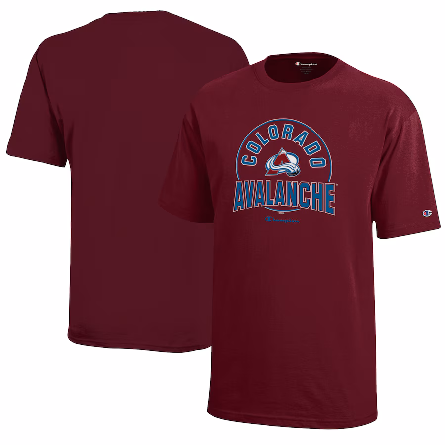 Youth Colorado Avalanche Champion Burgundy Jersey T-Shirt - Puhuasuan