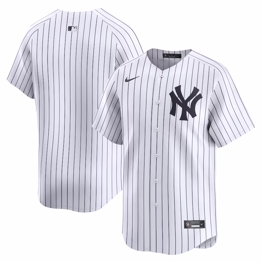Youth New York Yankees Nike White Home Limited Jersey - Puhuasuan