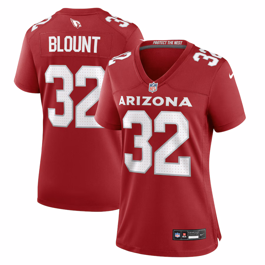 Women's Arizona Cardinals Joey Blount Nike  Cardinal  Game Jersey - Puhuasuan