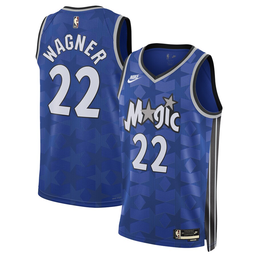 Unisex Orlando Magic Franz Wagner Nike Blue 2023/24 Swingman Jersey - Classic Edition - Puhuasuan